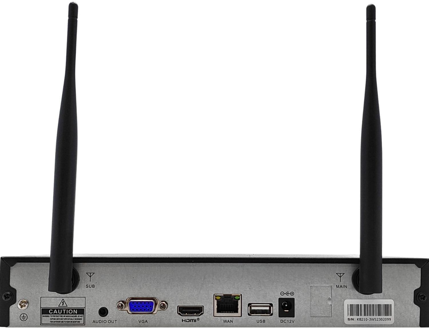 KIT NVR Gravador Digital de Vídeo 720p HDMI/VGA + 4 Câmeras Bullet 720P IP Aitek - Miniatura 8