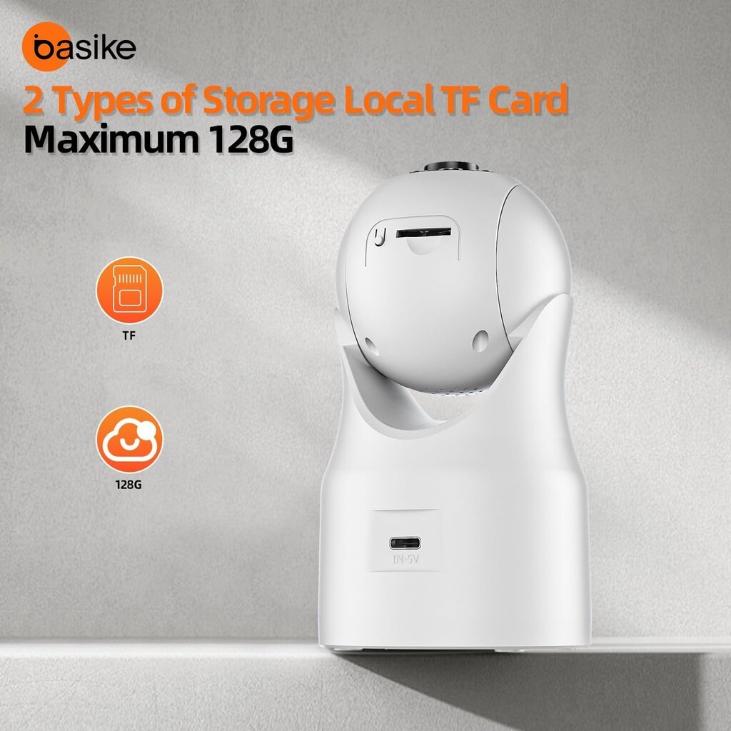 Basike Câmera de Segurança Wi-Fi 360º - Miniatura 5