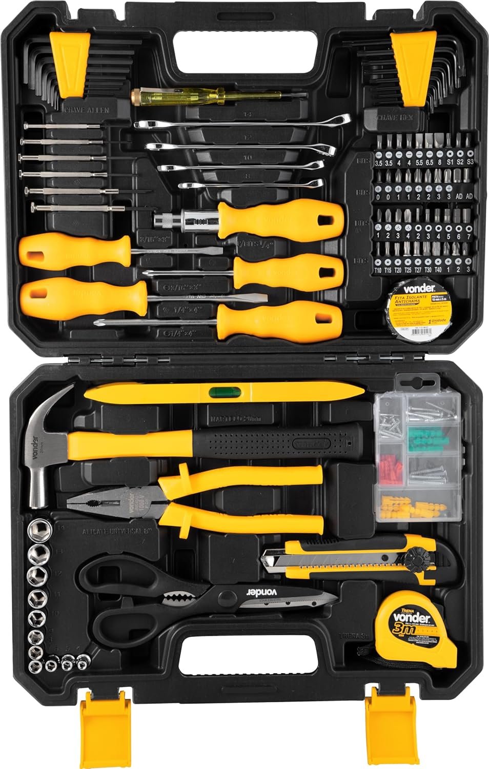Jogo de Ferramentas Vonder com 163 Peças - Miniatura 4