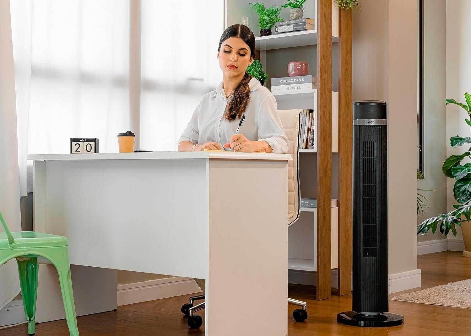 WAP Ventilador de Torre AIR SILENCE com 4 Ní­veis de Velocidade, Time de até 15 Horas e Desligamento Automático - Miniatura 3