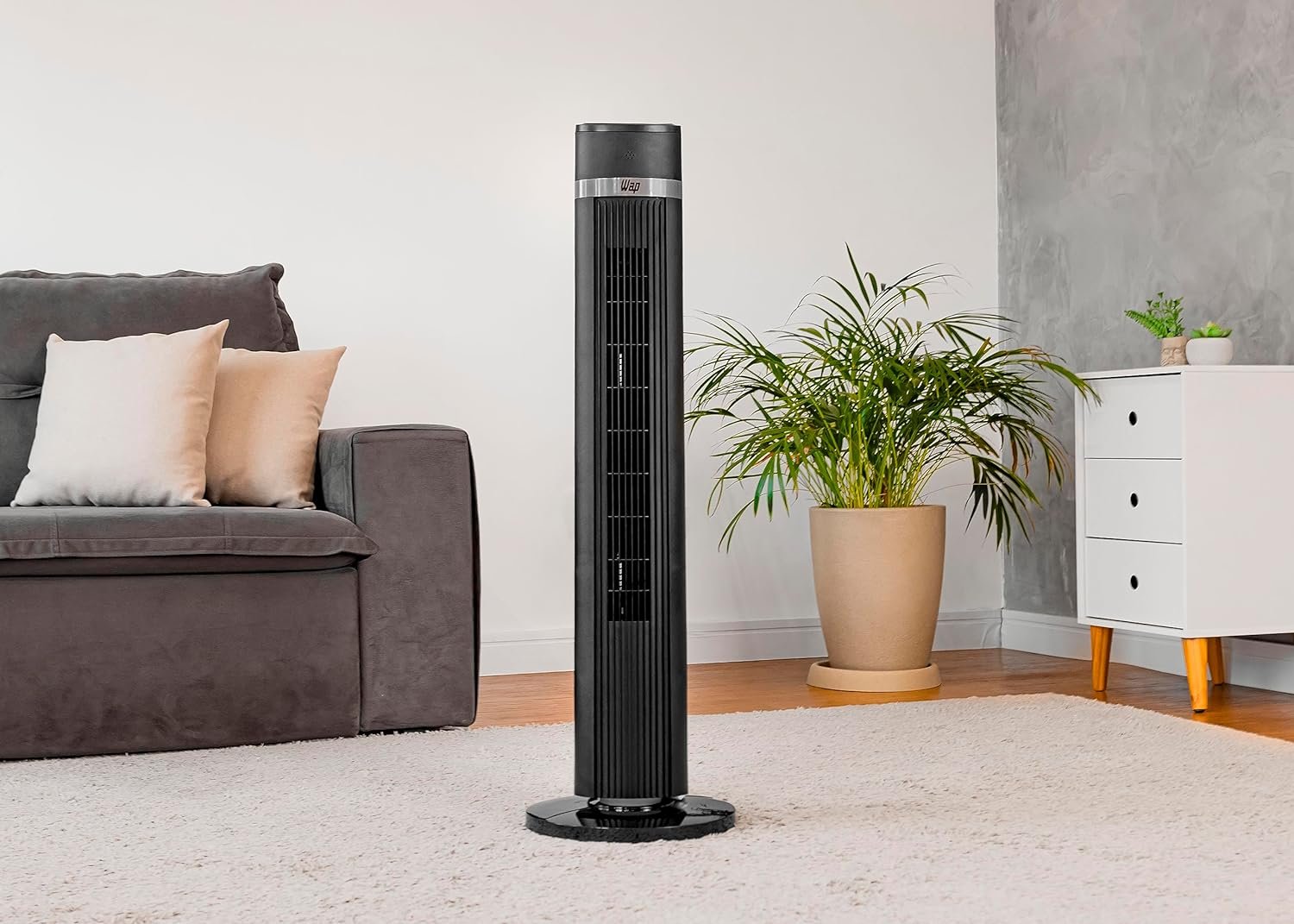 WAP Ventilador de Torre AIR SILENCE com 4 Níveis de Velocidade, Time de até 15 Horas e Desligamento Automático - Miniatura 5