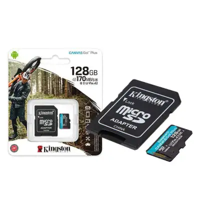 Cartão De Memória Micro Sdxc, 128GB com Adaptador - Miniatura 2