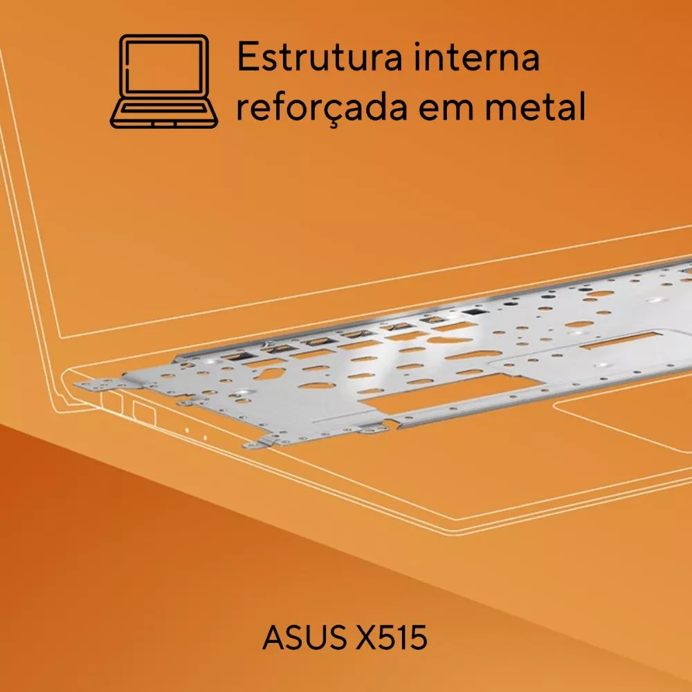 Notebook Asus X515 Intel Celeron Dual Core N4500 - Miniatura 3