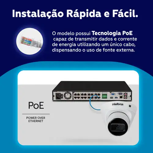 Câmera Ip Dome Vip 1230 D G5 Intelbras Cor Branco - Miniatura 5