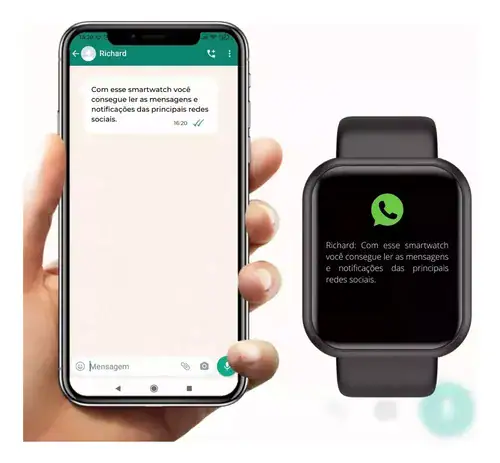 Relógio Smartwatch D20 Digital Inteligente - Miniatura 7
