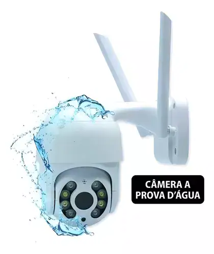 Kit 3x Câmera ip dome Wi-Fi Externa 2k Tuym Full HD Jortan | Leve 3 Pague 2 - Miniatura 7