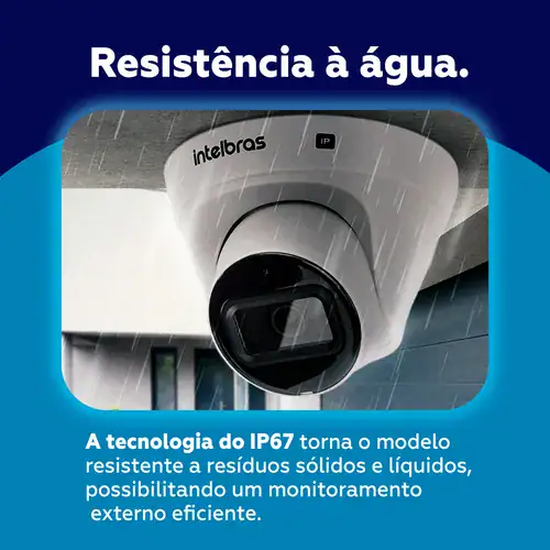 Câmera Ip Dome Vip 1230 D G5 Intelbras Cor Branco - Miniatura 3