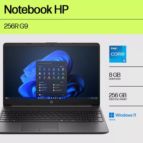 Notebook Hp 256r G9 Intel Core I3-1315u 15.6 - Miniatura 3