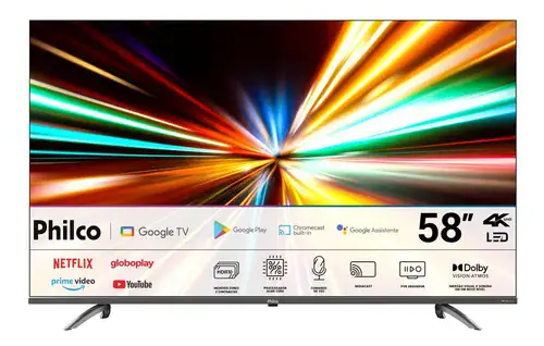 Smart Tv 58 Philco Led 4k Google Tv Hdr10 P58kga - Miniatura 2