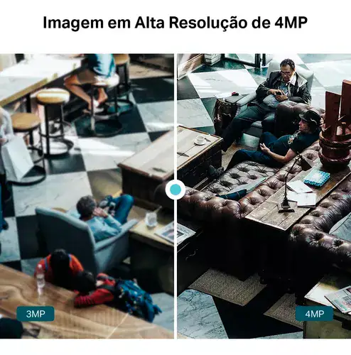 Câmera De Segurança Tp-link Ip 4mp Qhd Vigi C440i 2.8mm Cor Branco - Miniatura 2