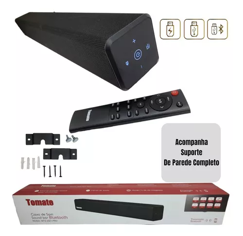 Soundbar Caixa De Som Home Barra De Som Theater - Miniatura 4
