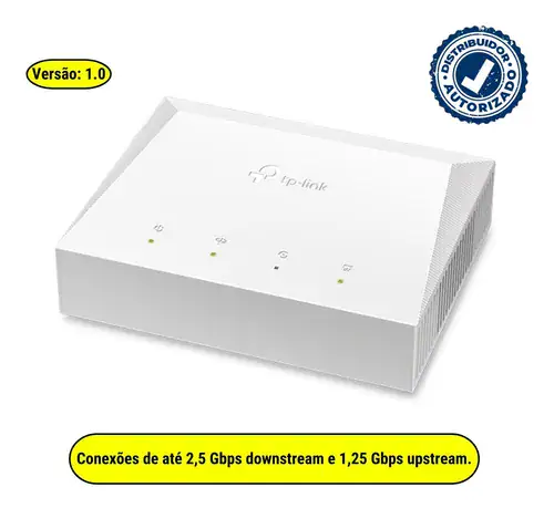 Terminal Tp-link Onu Xpon Xz005-g6 Epon + Gpon 1× 2,5 Gbe Cor Branco - Miniatura 4