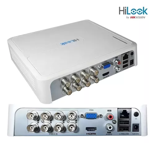 Dvr-108g-m1 Hilook 8 Canais 1080p Turbo H.265+ - Miniatura 3