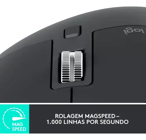 Mouse sem fio Logitech MX Master 3S - Miniatura 6