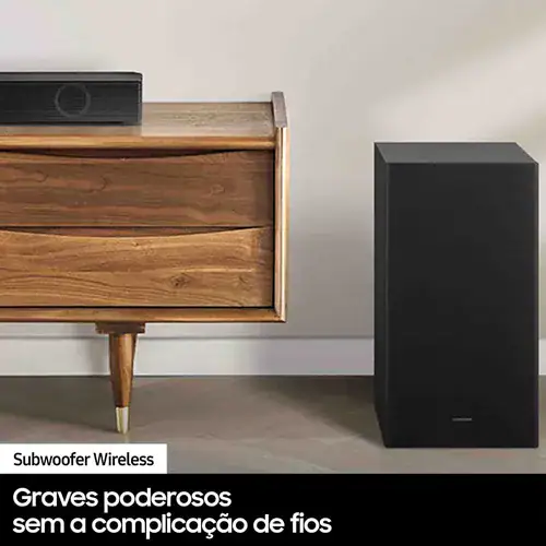 Soundbar Barra de som Samsung HW-b550 subwoofer - Miniatura 5