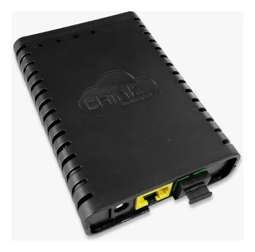 Onu 1 porta Think 1P Dual Gpon Epon PPOE TK-ONU-1P-D cor preta - Miniatura 2