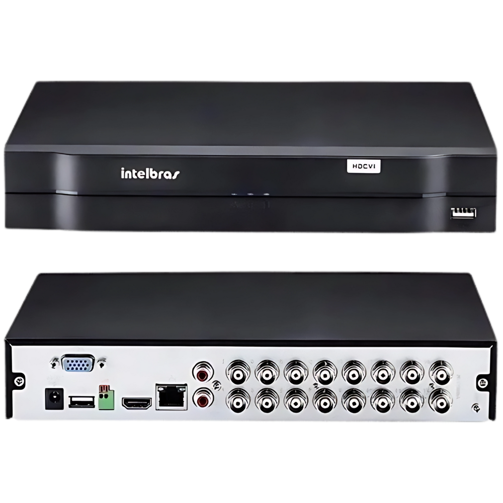 Dvr 16 Canais Stand Alone Mhdx 1116 Intelbras - Miniatura 3