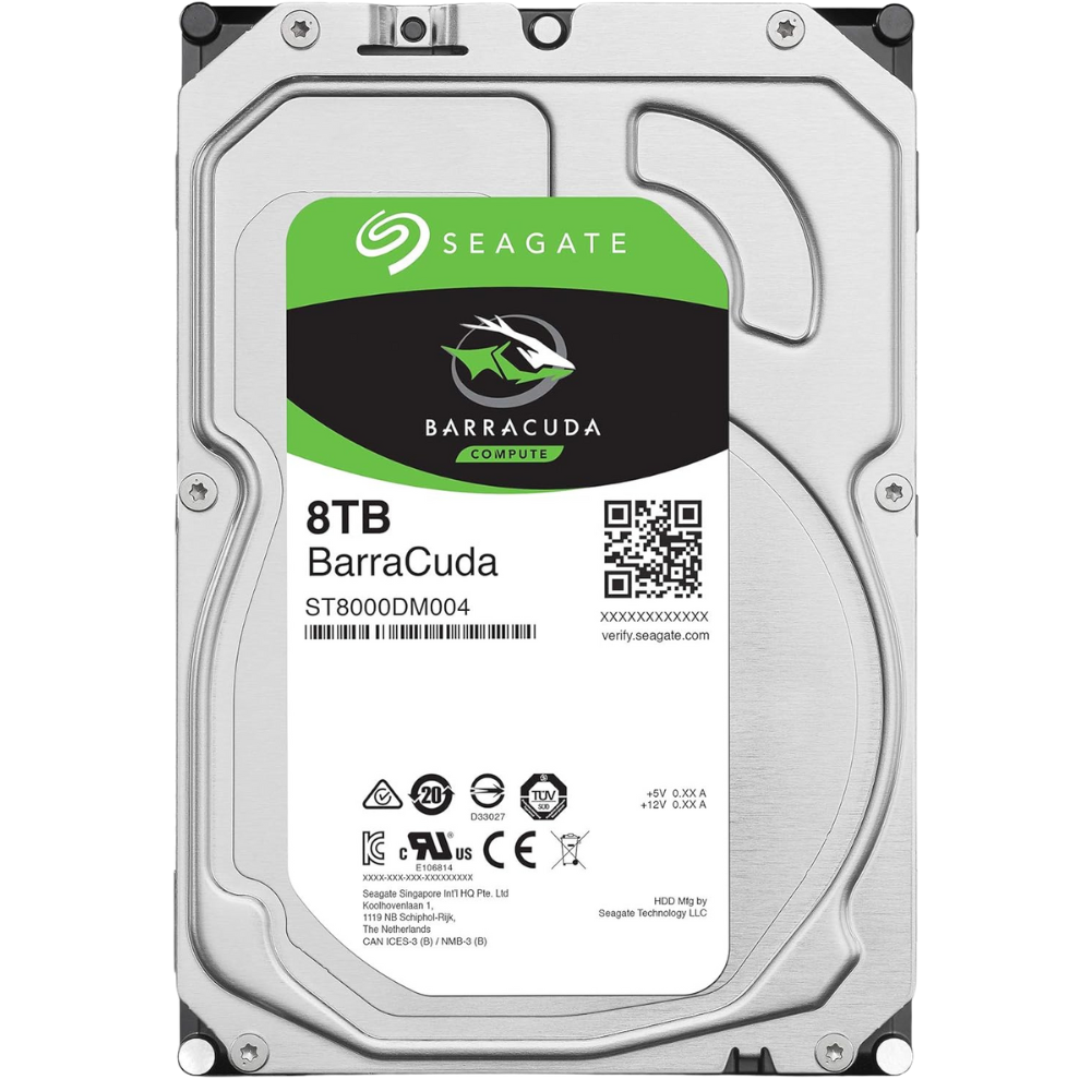 Hd Interno Seagate Barracuda Compute Hdd 3, 5 Prata 8Tb St8000Dm004 Seagate, Hd Interno, Prata - Miniatura 2