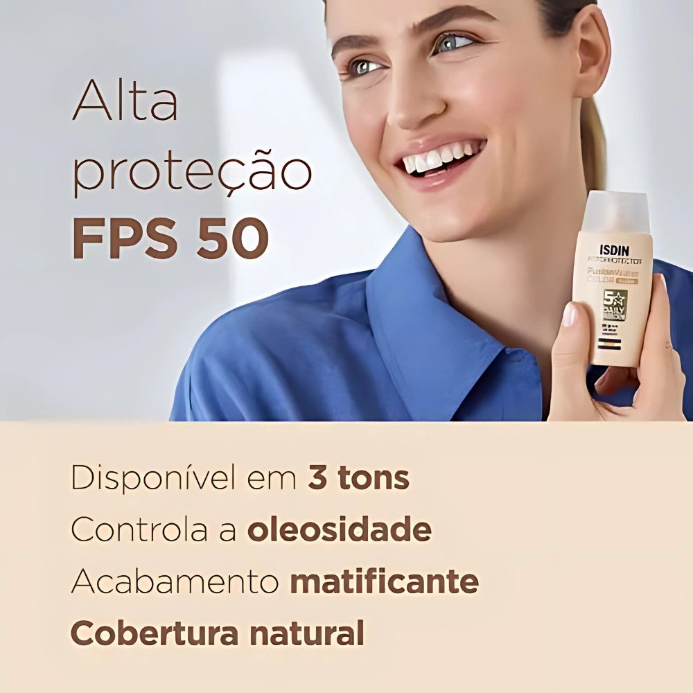 ISDIN Fusion Water Color FPS 50 Cor Clara - Miniatura 2