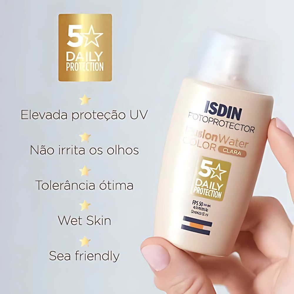 ISDIN Fusion Water Color FPS 50 Cor Clara - Miniatura 5