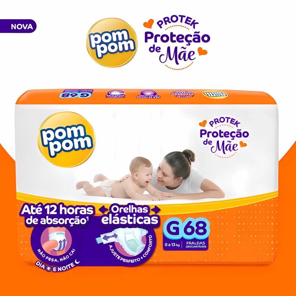 Pom Pom Derma Protek G Mega Pacote - Miniatura 5