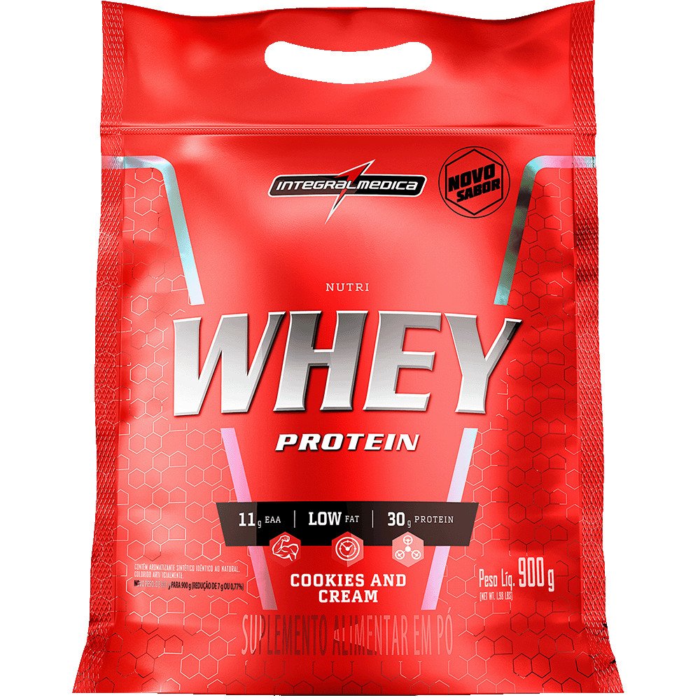 Integralmédica Nutri Whey Protein 900g - Miniatura 2