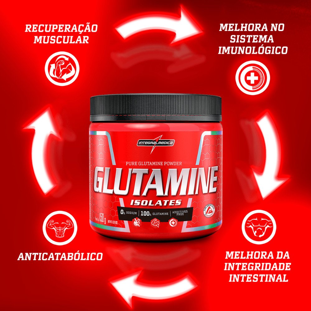 Integralmédica L-Glutamina Pura 300g - Miniatura 2