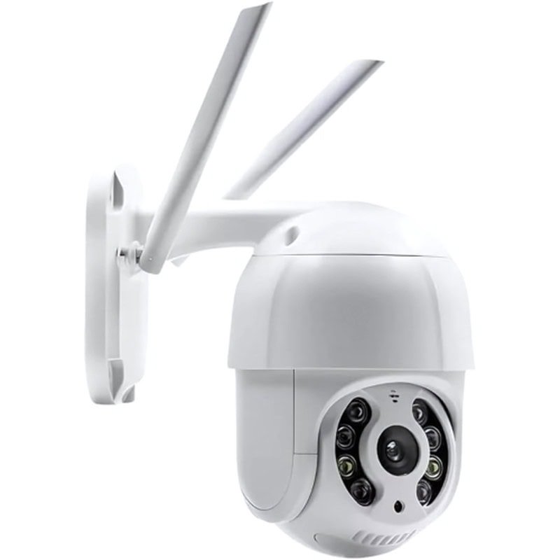 Câmera de Segurança Inteligente 360° Wi-Fi Externa 2k Tuym Full HD Jortan - Miniatura 2