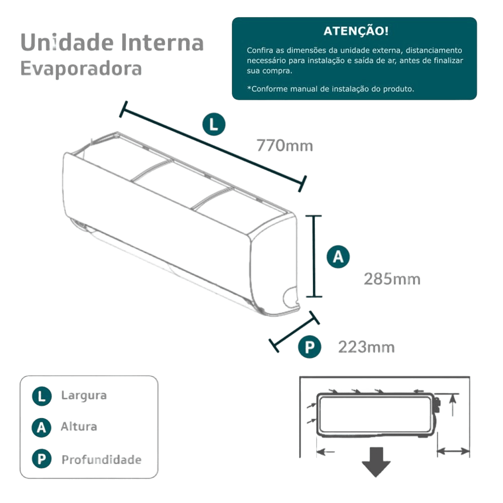 Ar Condicionado 9000 Btus Split Hi Wall Daikin Full Inverter Frio 220V - Miniatura 6