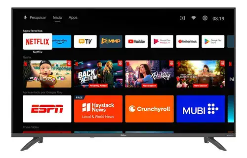 Smart Tv 43 Philco Android Tv Full Hd Borda Infinita P43eaa - Miniatura 8