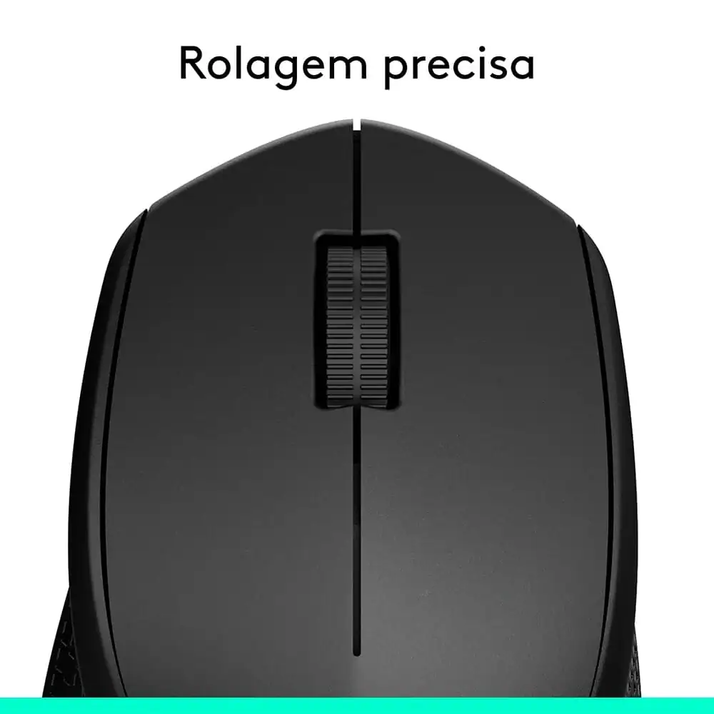 Mouse sem fio Logitech M280 com Pilha Inclusa - Miniatura 5
