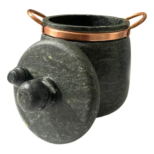 Panela de Pressão Pedra Sabão Bojuda 4,0 Litros - Miniatura 4