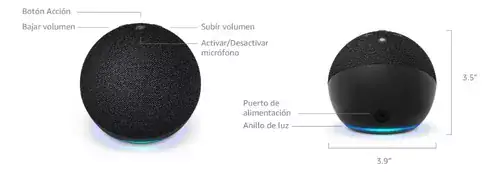 Amazon Echo Dot 5th Gen com assistente virtual Alexa - Miniatura 4